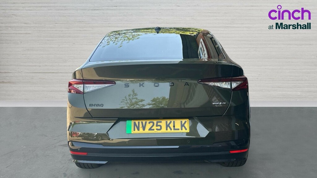 Skoda ENYAQ Enyaq 210Kw 85X Sportline 82Kwh 4X4 NV25KLK Green #4