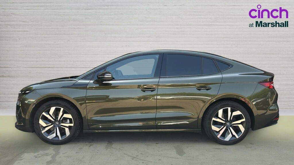 Skoda ENYAQ Enyaq 210Kw 85X Sportline 82Kwh 4X4 NV25KLK Green #6