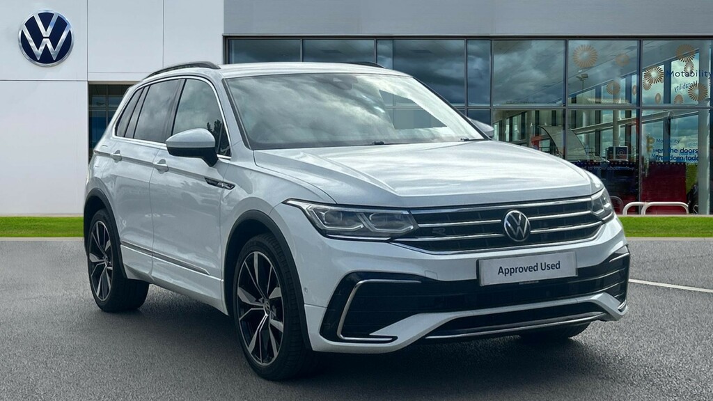 Volkswagen Tiguan Tiguan 1.5 Tsi 150 R-line Dsg MK23UAG White