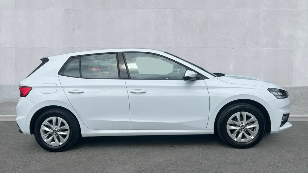Skoda Fabia Fabia 1.0 Tsi Se Edition GL25HYP White #4