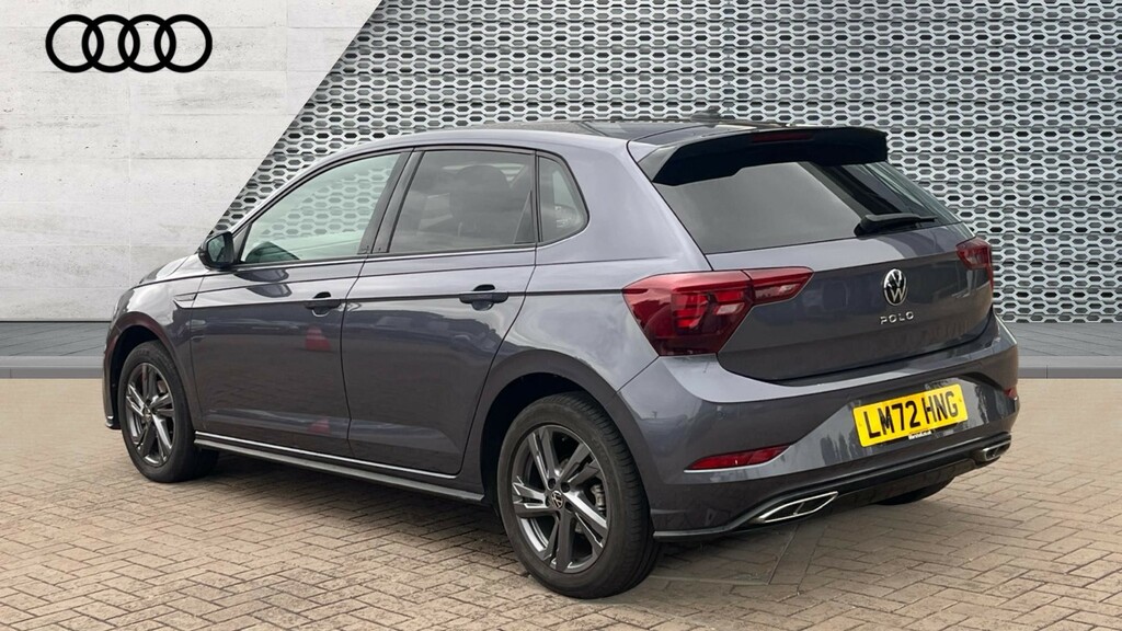 Volkswagen Polo Polo 1.0 Tsi 110 R-line Dsg LM72HNG Grey #3