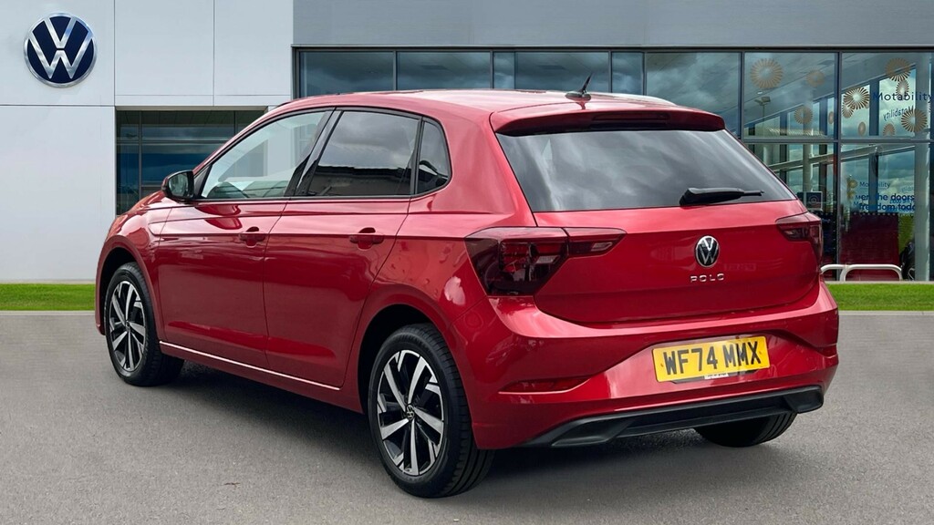 Volkswagen Polo Polo 1.0 Tsi Match Dsg WF74MMX Red #3