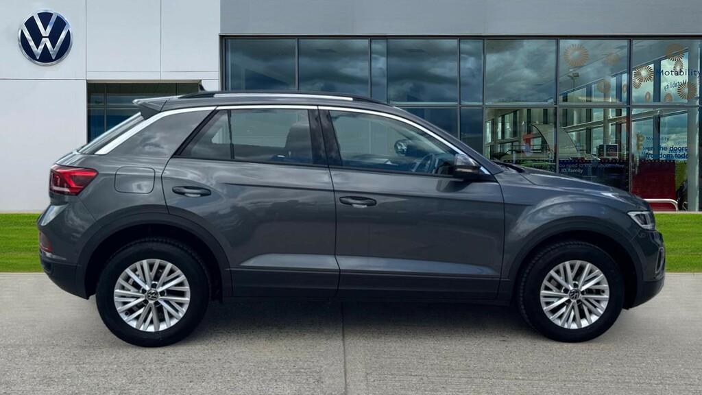 Volkswagen T-Roc T-roc 1.5 Tsi Life Dsg CA23JWM Grey #4