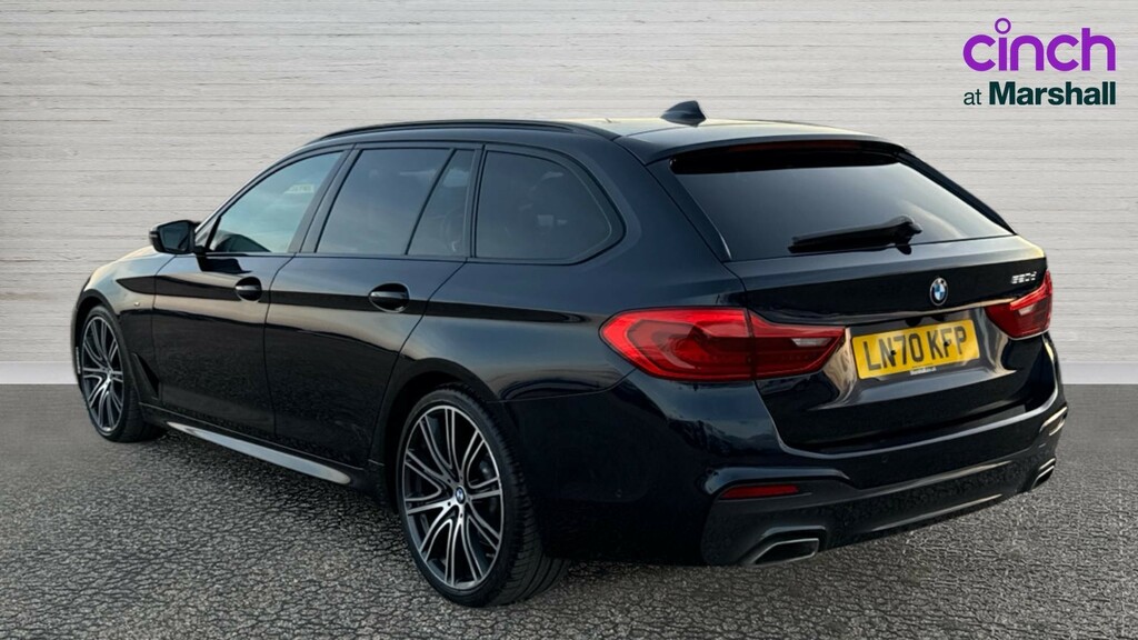 BMW 5 Series 5 Series 520D Mht M Sport LN70KFP Black #5