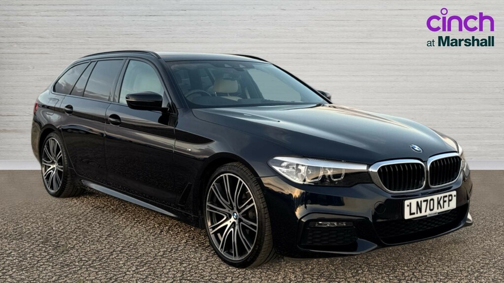 BMW 5 Series 5 Series 520D Mht M Sport Black