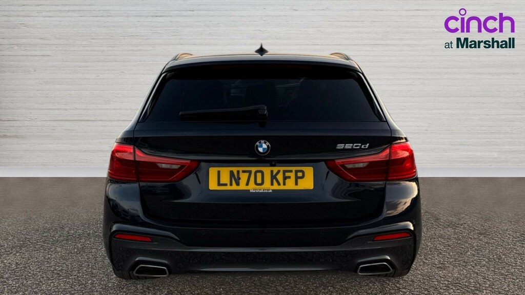 BMW 5 Series 5 Series 520D Mht M Sport LN70KFP Black #4