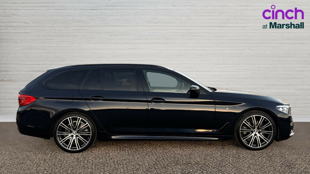 BMW 5 Series 5 Series 520D Mht M Sport LN70KFP Black #2