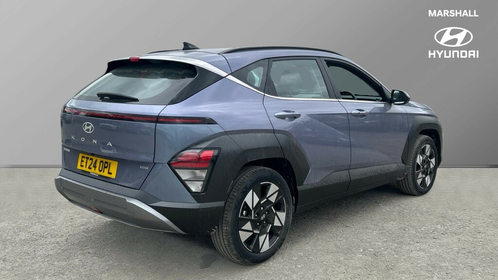 Hyundai Kona Kona 1.6 Gdi Hybrid Advance Dct ET24OPL Blue #3