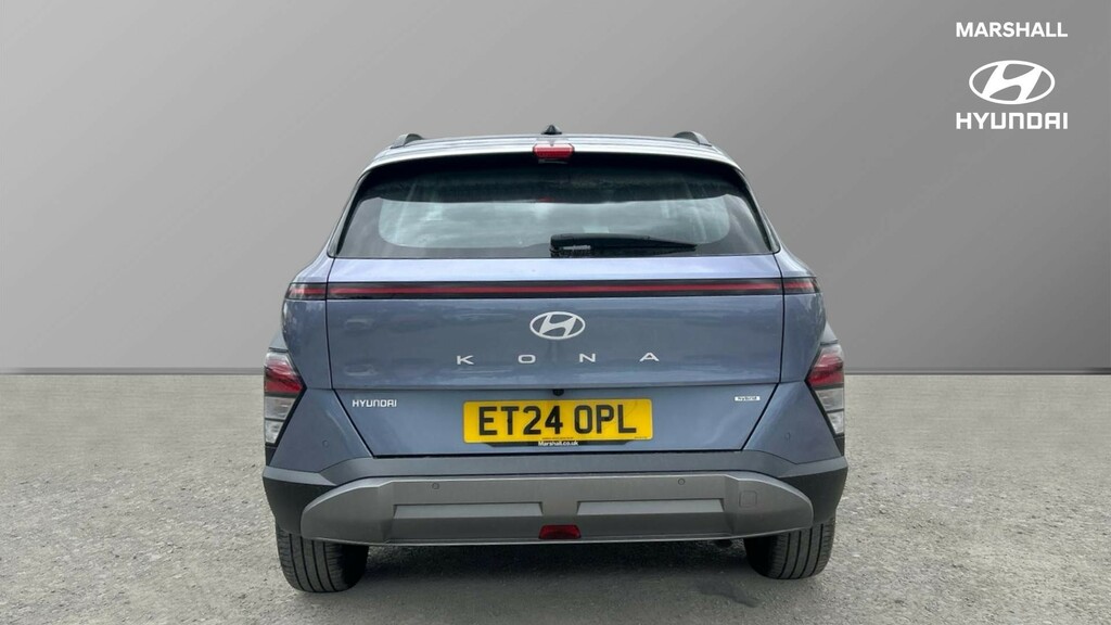 Hyundai Kona Kona 1.6 Gdi Hybrid Advance Dct ET24OPL Blue #4