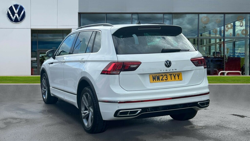 Volkswagen Tiguan Tiguan 1.5 Tsi 150 R-line Edition Dsg MW23TYY White #3