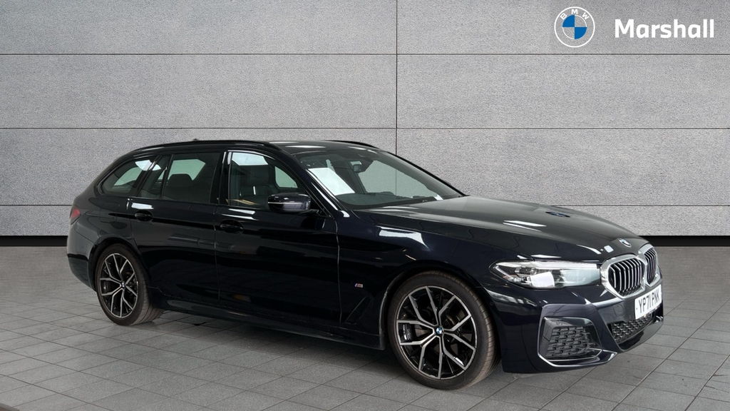 BMW 5 Series 5 Series 520D Mht M Sport Step Black