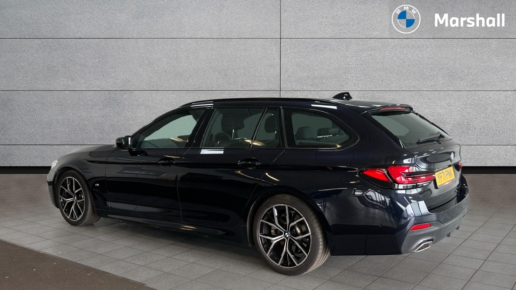 BMW 5 Series 5 Series 520D Mht M Sport Step Black #2