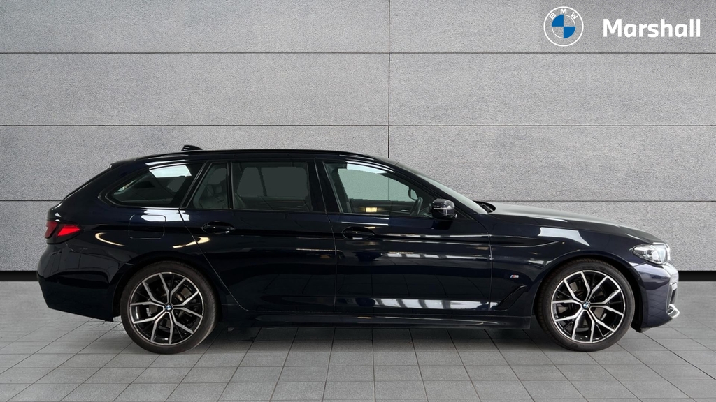 BMW 5 Series 5 Series 520D Mht M Sport Step Black #3
