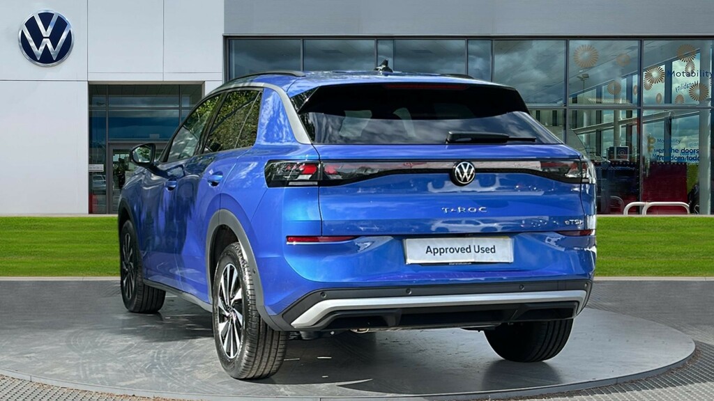 Volkswagen T-Roc Volkswagen T-roc Hatchback 1.5 Etsi 150 Life D KR26WWK Blue #3