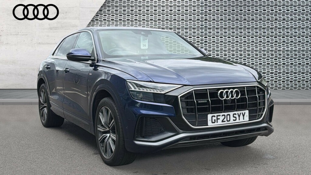 Audi Q8 Q8 50 Tdi Quattro S Line Tiptron Comfortsoun Blue