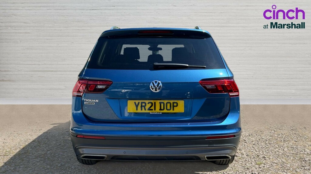Volkswagen Tiguan Allspace Tiguan Allspace 1.5 Tsi Evo Match Dsg YR21DOP Blue #4