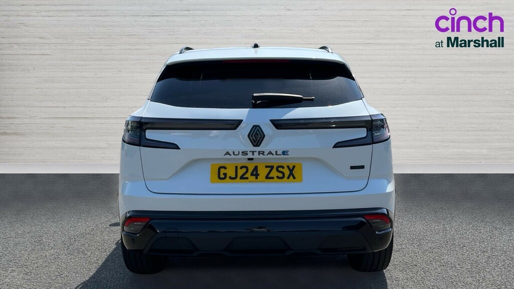 Renault Austral Austral E-tech Fhev Iconic Esprit Alpine GJ24ZSX White #4
