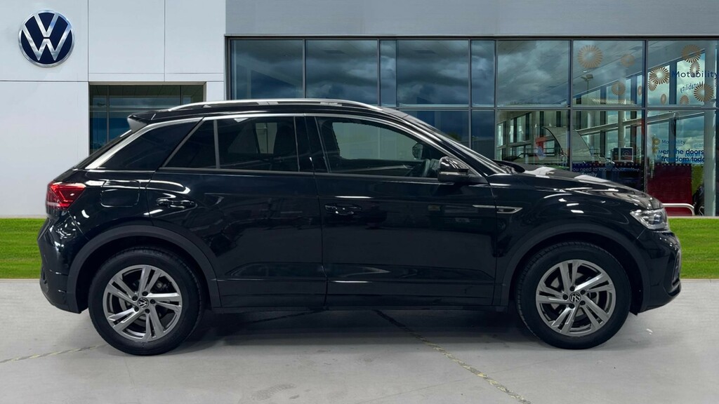 Volkswagen T-Roc T-roc 1.5 Tsi R-line GD25TGU Black #4
