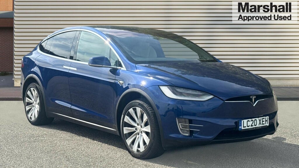 Tesla Model X Model X Long Range Awd Blue