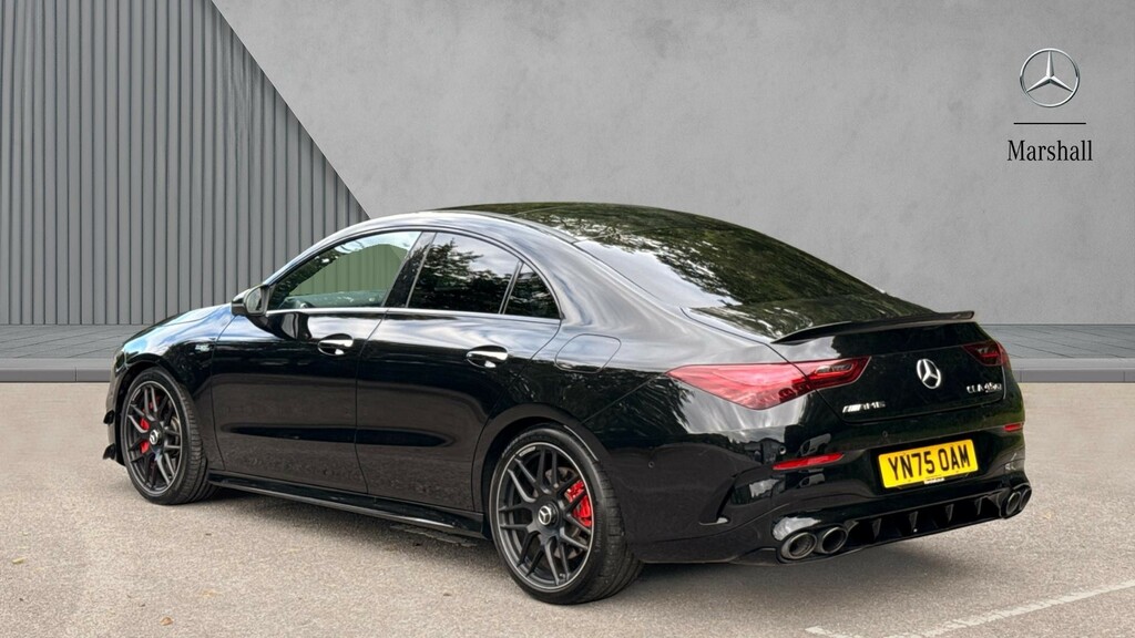Mercedes-Benz CLA Class Cla 45 S 4Matic Plus Tip YN75OAM Black #2