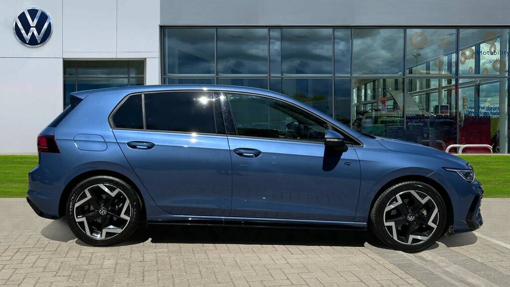 Volkswagen Golf Golf 1.5 Etsi 150 R-line Dsg GJ75NLZ Blue #4