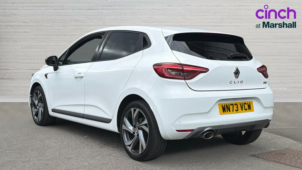 Renault Clio Clio 1.0 Tce 90 Rs Line WN73VCW White #5