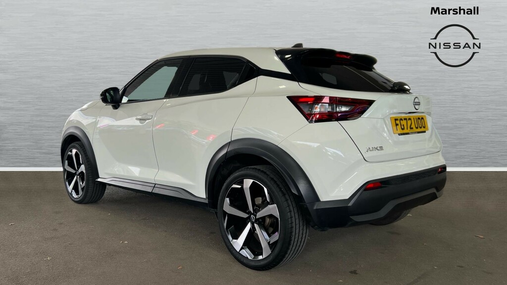 Nissan Juke Juke 1.0 Dig-t 114 Tekna Dct FG72UOO White #2