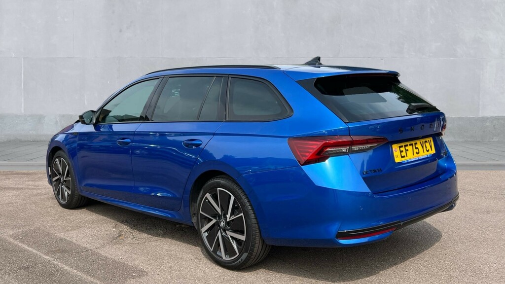 Skoda Octavia Octavia 1.5 Tsi 150 E-tec Sportline Dsg EF75YCV Blue #3