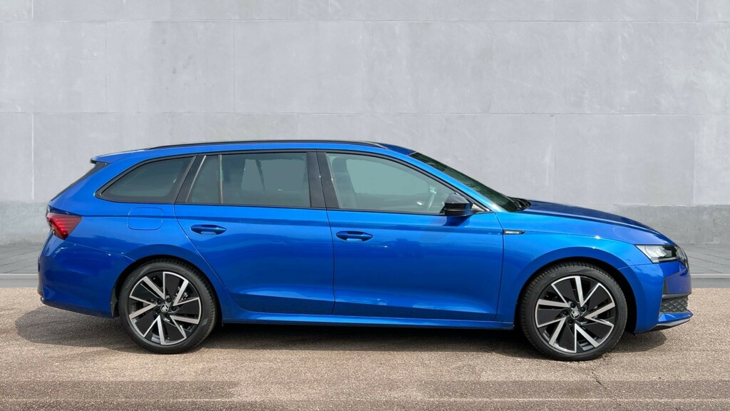 Skoda Octavia Octavia 1.5 Tsi 150 E-tec Sportline Dsg EF75YCV Blue #4