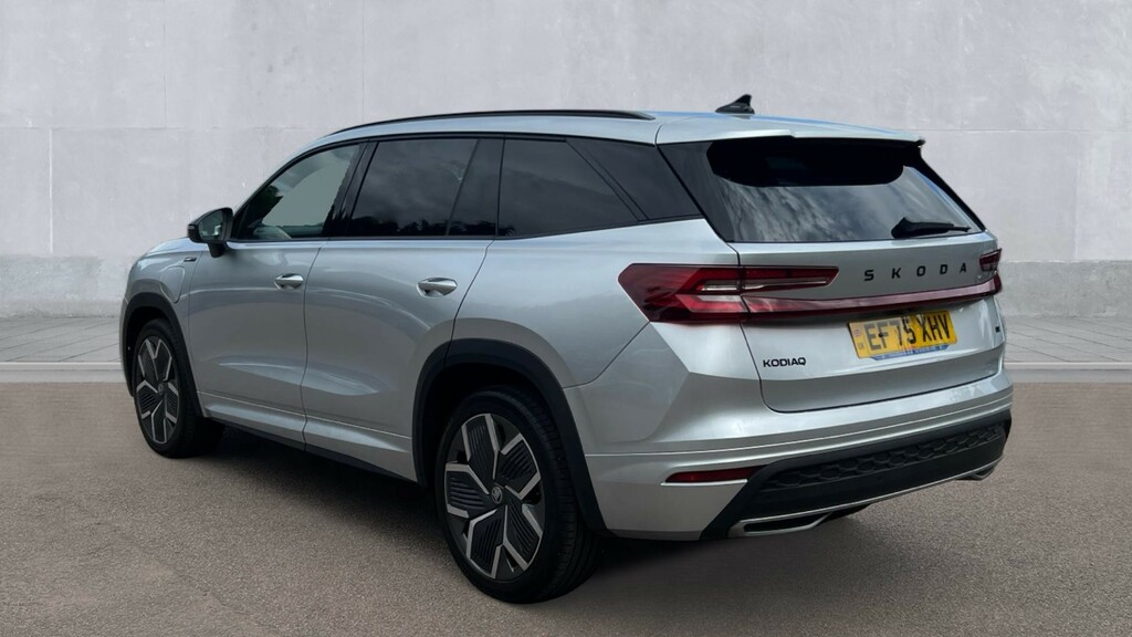 Skoda Kodiaq Skoda Kodiaq Estate 1.5 Tsi Iv 204 Sportline D EF75XHV Silver #3