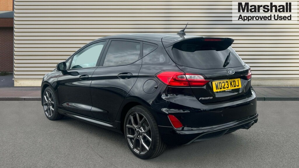 Ford Fiesta Fiesta 1.0 Ecoboost St-line WD23KDJ Black #5