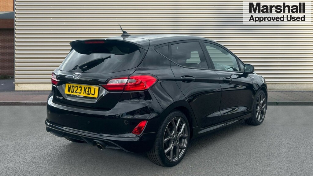 Ford Fiesta Fiesta 1.0 Ecoboost St-line WD23KDJ Black #3