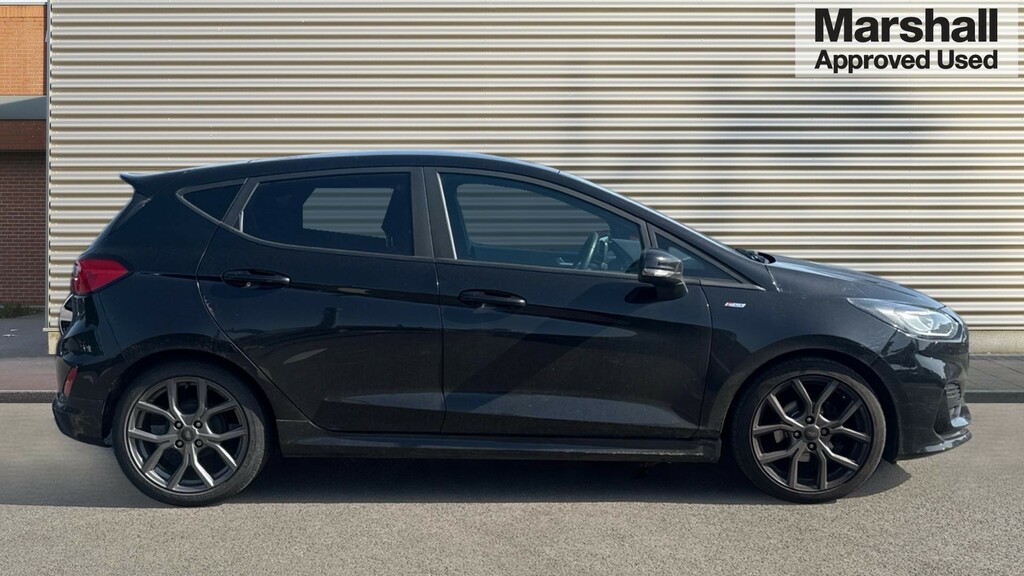 Ford Fiesta Fiesta 1.0 Ecoboost St-line WD23KDJ Black #2