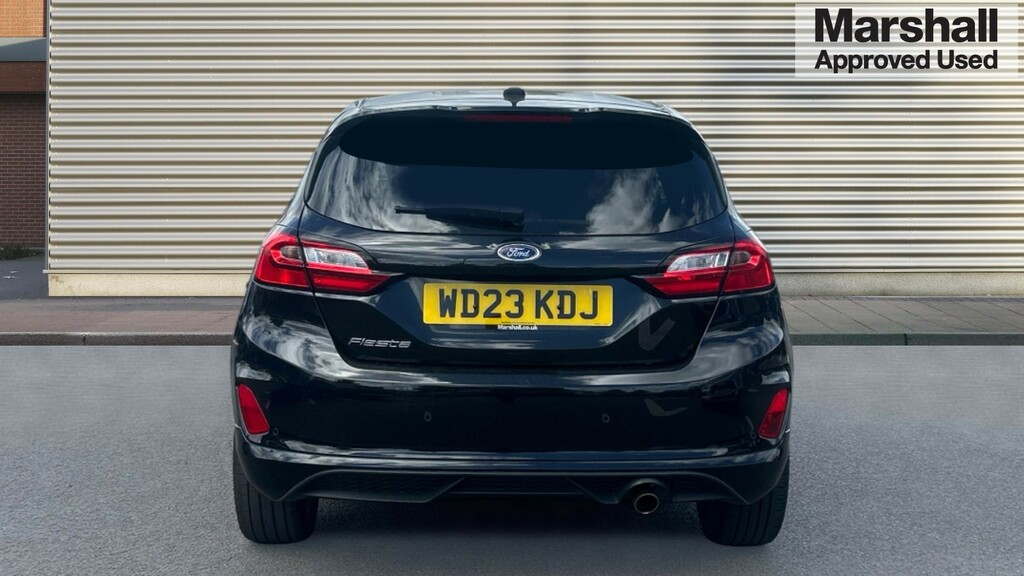 Ford Fiesta Fiesta 1.0 Ecoboost St-line WD23KDJ Black #4