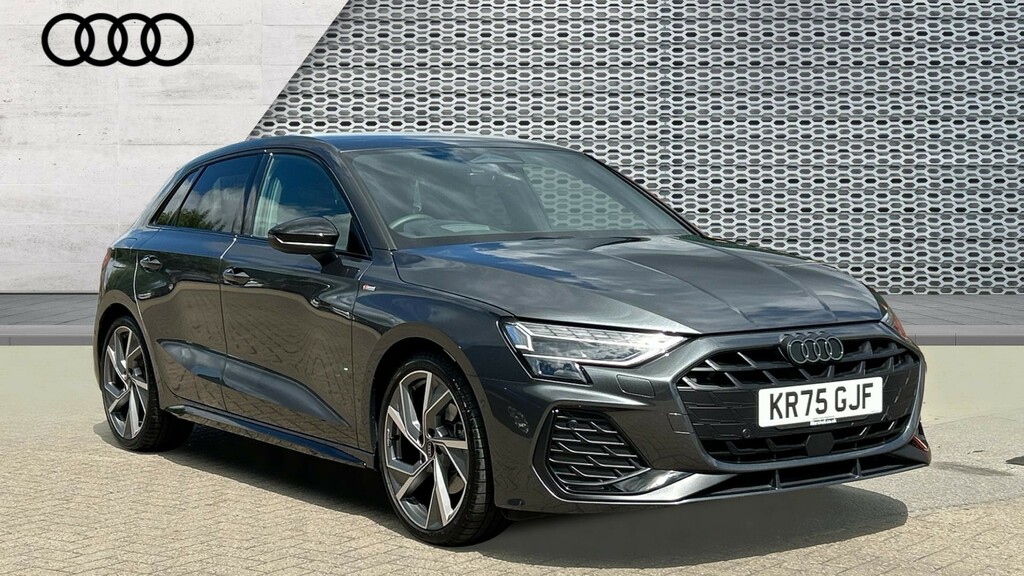 Audi A3 A3 1.5 Tfsi 150 Black Edition S Tronic Grey
