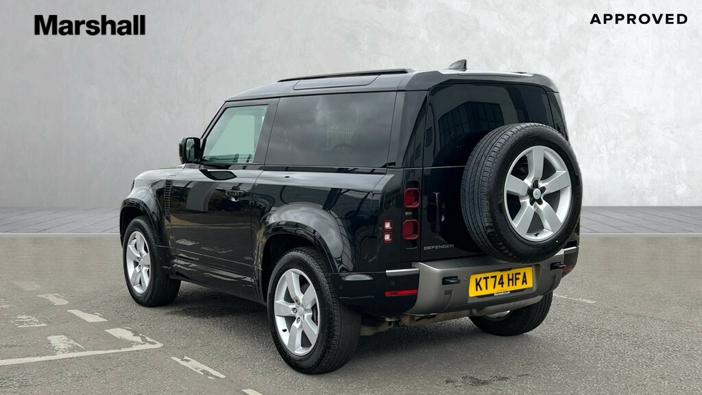 Land Rover Defender 90 Defender 3.0 D350 X-dynamic Hse 90 KT74HFA Black #2