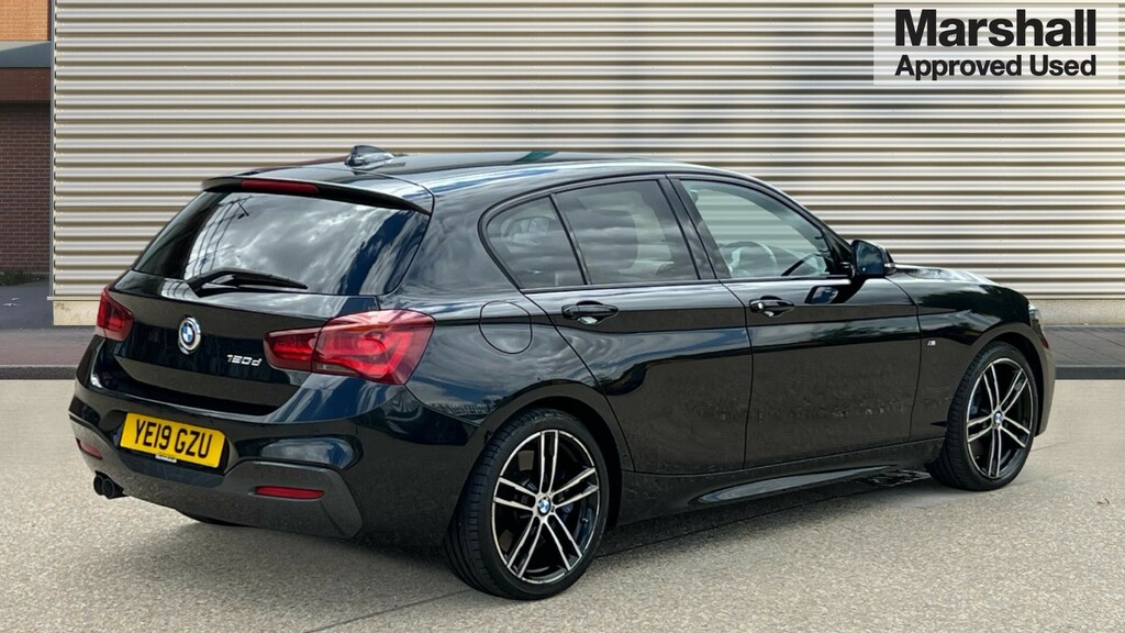 BMW 1 Series 1 Series 120D M Sport Shadow Ed Step YE19GZU Black #3