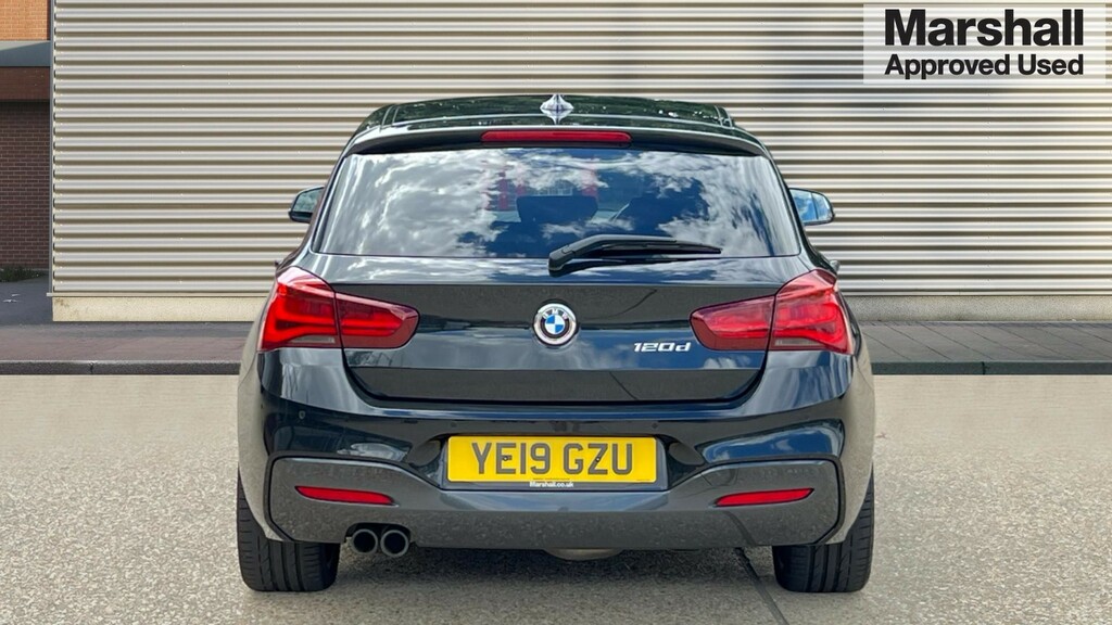 BMW 1 Series 1 Series 120D M Sport Shadow Ed Step YE19GZU Black #4