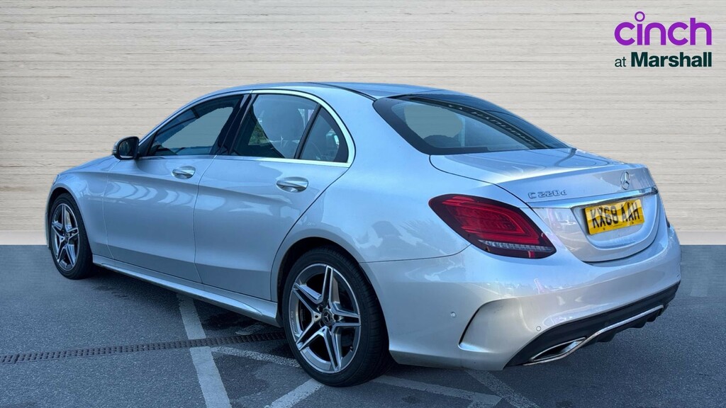 Mercedes-Benz C Class C Class C220d Amg Line Premium 9G-tronic KX68AAH Silver #5