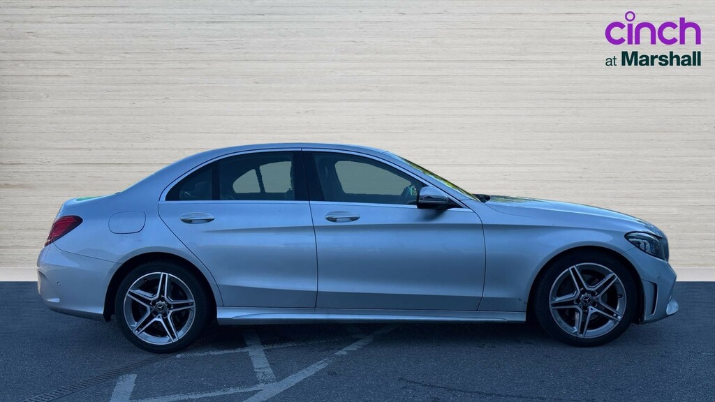 Mercedes-Benz C Class C Class C220d Amg Line Premium 9G-tronic KX68AAH Silver #2