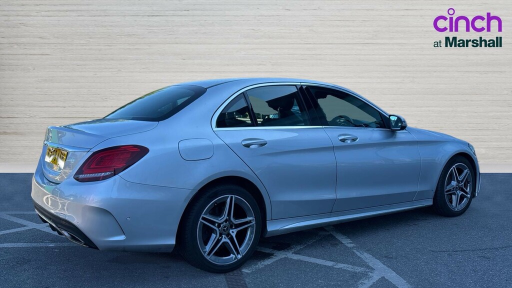 Mercedes-Benz C Class C Class C220d Amg Line Premium 9G-tronic KX68AAH Silver #3