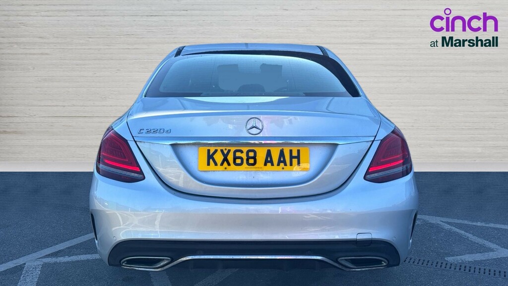 Mercedes-Benz C Class C Class C220d Amg Line Premium 9G-tronic KX68AAH Silver #4