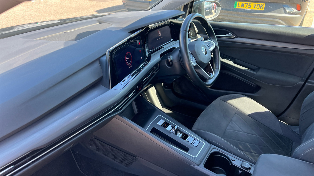 Volkswagen Golf Golf 1.5 Etsi Style Dsg EX21KTK Black #2