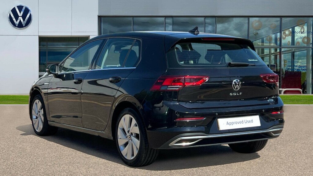 Volkswagen Golf Golf 1.5 Etsi Style Dsg EX21KTK Black #3