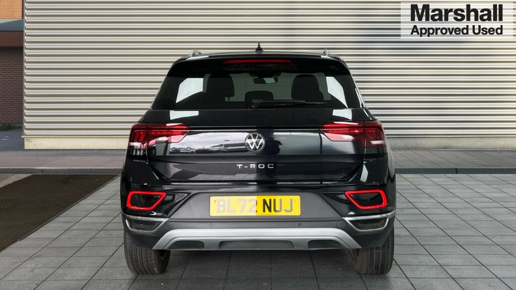 Volkswagen T-Roc T-roc 1.5 Tsi Style Dsg BL72NUJ Black #4
