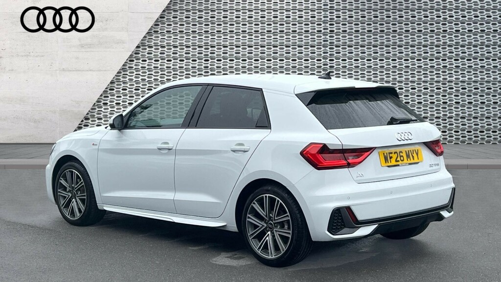 Audi A1 A1 30 Tfsi S Line S Tronic WF26MVY White #3