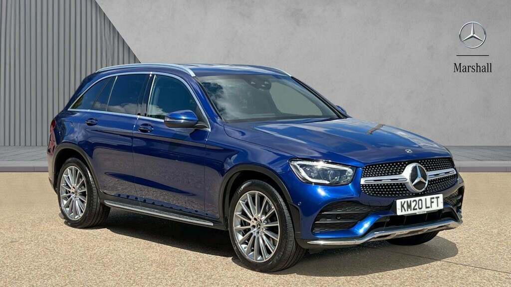 Mercedes-Benz GLC Class Glc 300D 4Matic Amg Line Premium 9G-tronic Blue