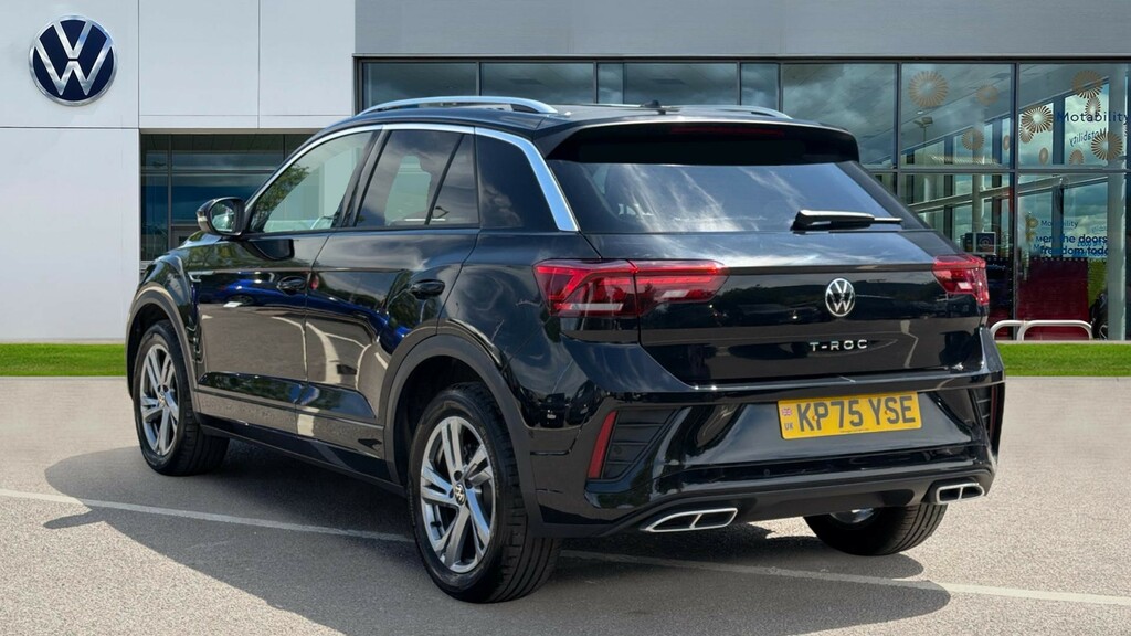 Volkswagen T-Roc T-roc 1.5 Tsi R-line Dsg KP75YSE Black #3