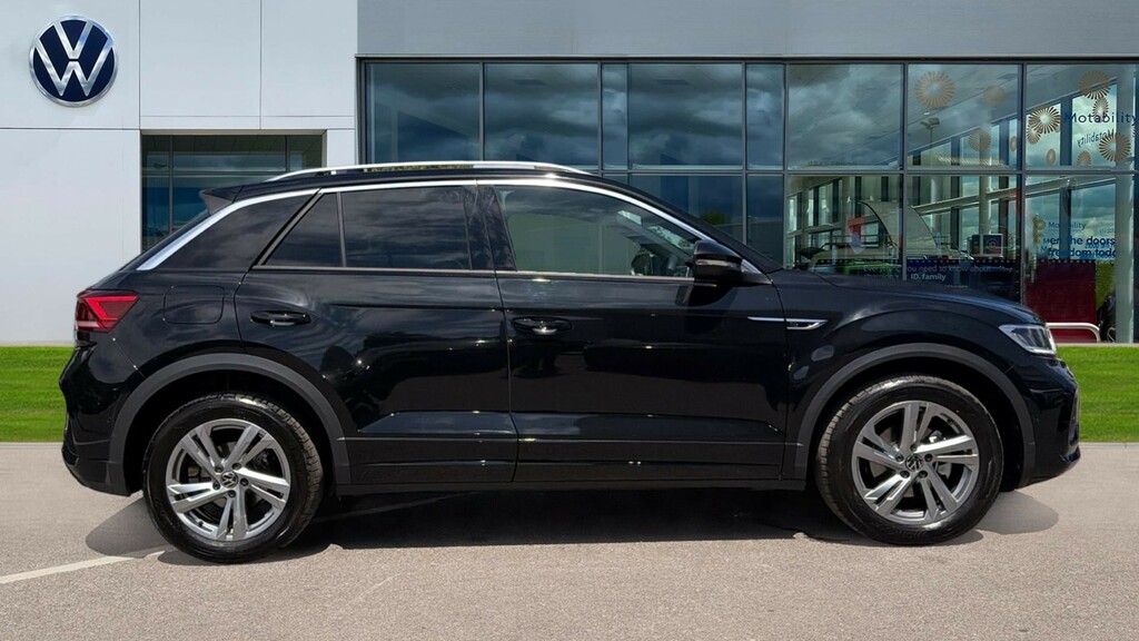 Volkswagen T-Roc T-roc 1.5 Tsi R-line Dsg KP75YSE Black #4