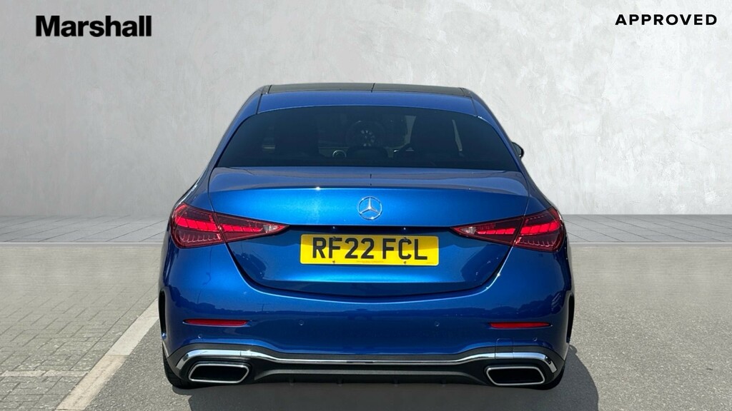 Mercedes-Benz C Class C Class C300 Amg Line Premium Plus 9G-tronic RF22FCL Blue #6